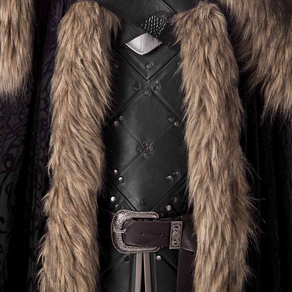 Game of Thrones Season 8 Jon Snow Cosplay Costume - Premium Quality - Coscosmos