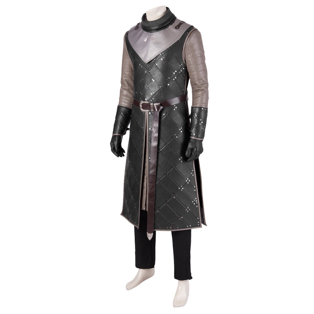 Game of Thrones Season 8 Jon Snow Cosplay Costume - Premium Quality - Coscosmos