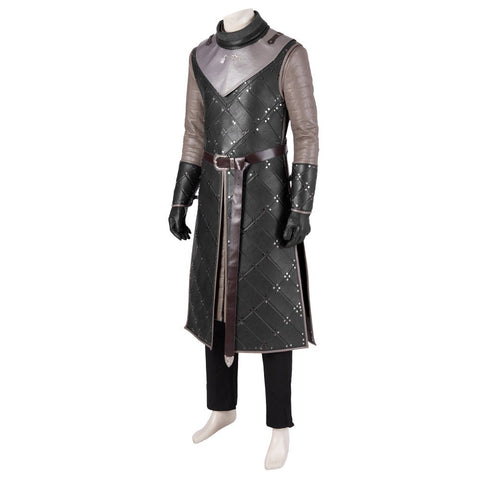 Game of Thrones Season 8 Jon Snow Cosplay Costume - Premium Quality - Coscosmos