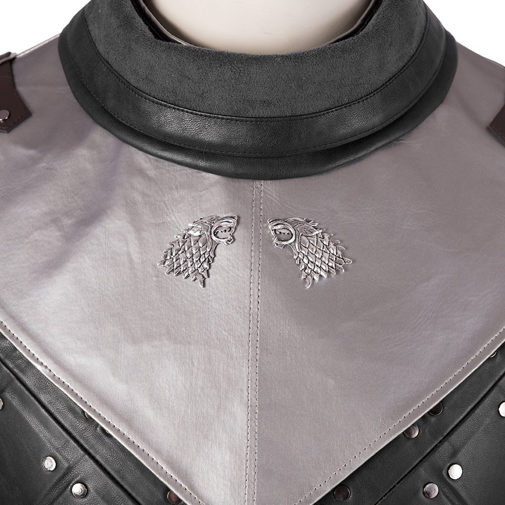 Game of Thrones Season 8 Jon Snow Cosplay Costume - Premium Quality - Coscosmos