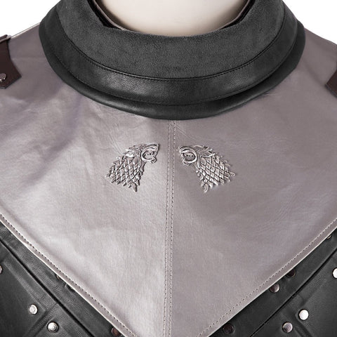 Game of Thrones Season 8 Jon Snow Cosplay Costume - Premium Quality - Coscosmos