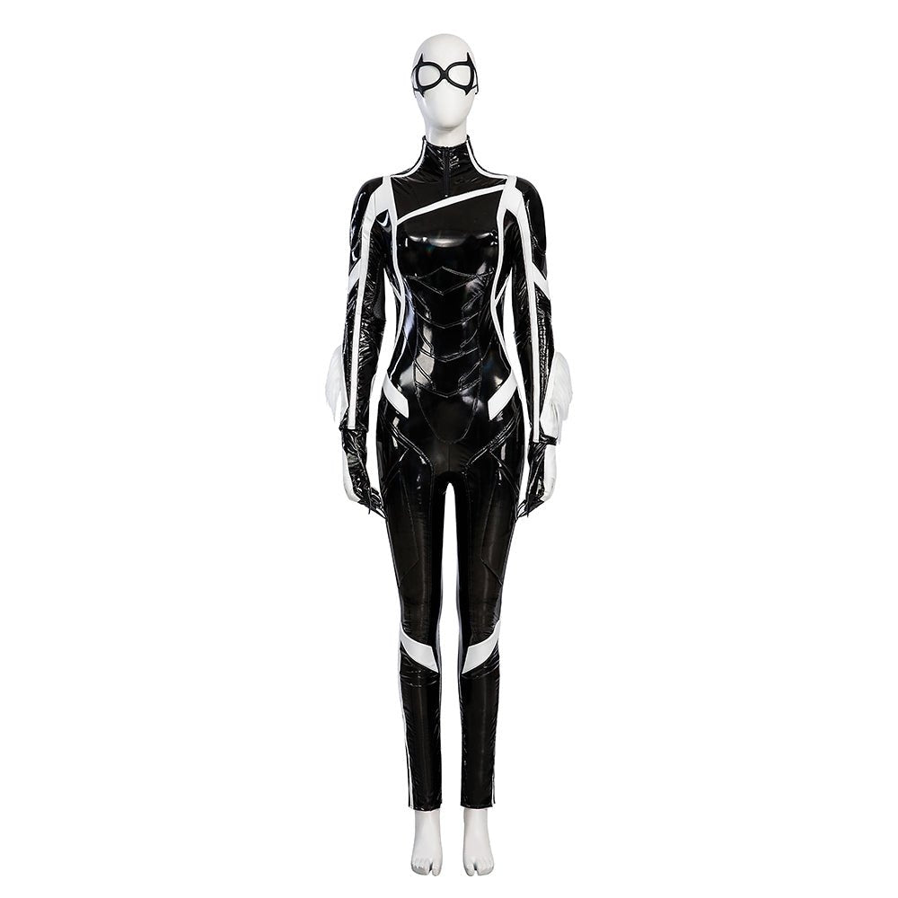 Game Spider - Man 2 Halloween Cosplay Black Cat Felicia Hardy Costume Set - Coscosmos