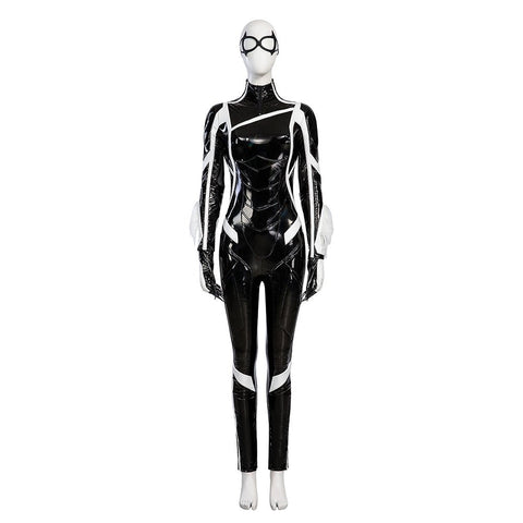 Game Spider - Man 2 Halloween Cosplay Black Cat Felicia Hardy Costume Set - Coscosmos