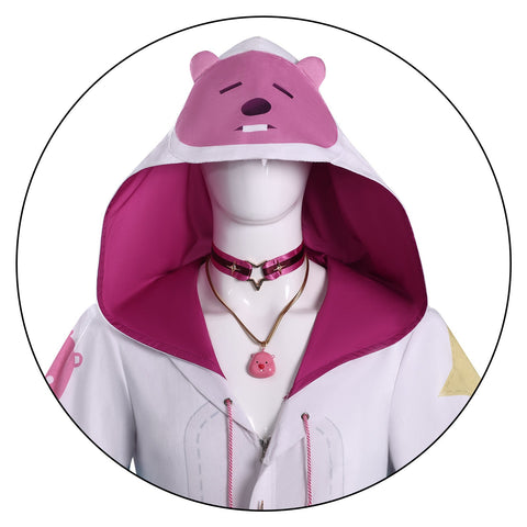 Game Supernatural Action Team Allen Cosplay Ruby Fashion Outfit Set - Coscosmos