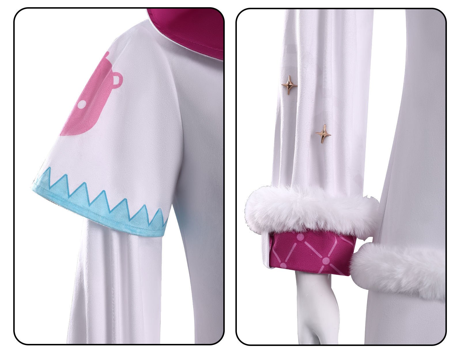 Game Supernatural Action Team Allen Cosplay Ruby Fashion Outfit Set - Coscosmos