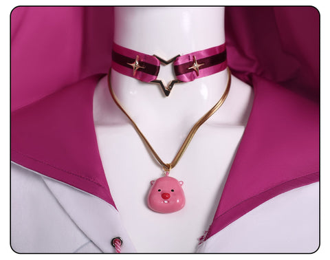Game Supernatural Action Team Allen Cosplay Ruby Fashion Outfit Set - Coscosmos