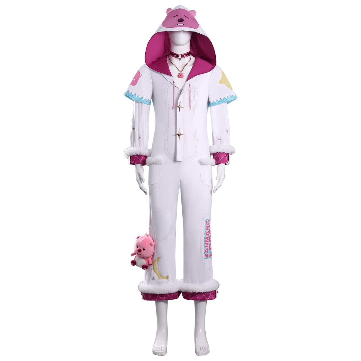 Game Supernatural Action Team Allen Cosplay Ruby Fashion Outfit Set - Coscosmos