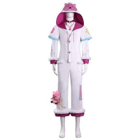 Game Supernatural Action Team Allen Cosplay Ruby Fashion Outfit Set - Coscosmos