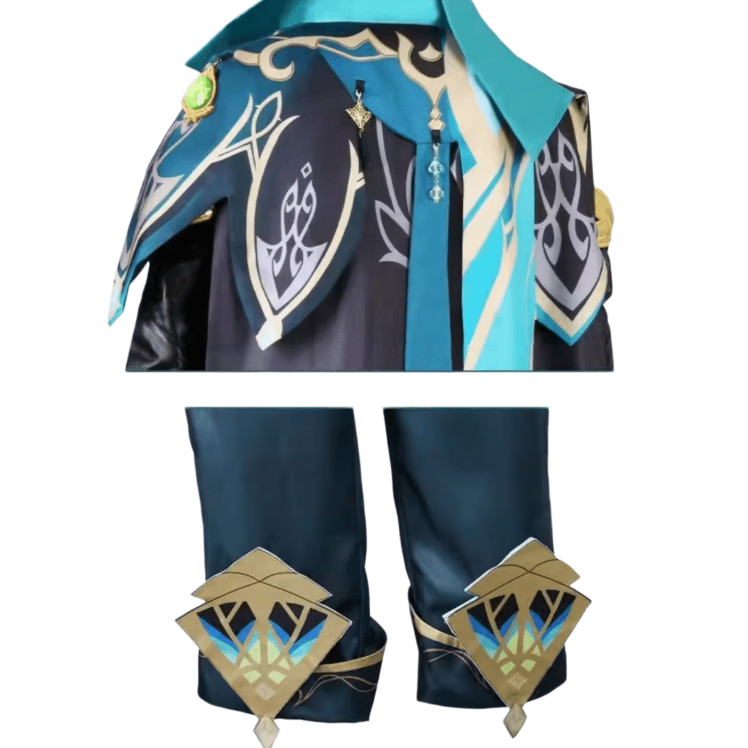 Genshin Impact Alhaitham (Hathom) Daily Wear Cosplay Costume Full Set - Inspired by Sumeru's Scribe - Men's Outfit In Stock - Coscosmos