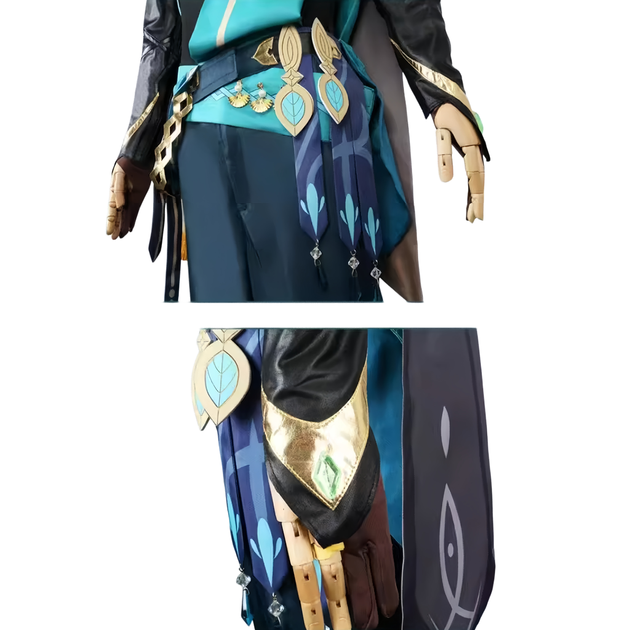 Genshin Impact Alhaitham (Hathom) Daily Wear Cosplay Costume Full Set - Inspired by Sumeru's Scribe - Men's Outfit In Stock - Coscosmos