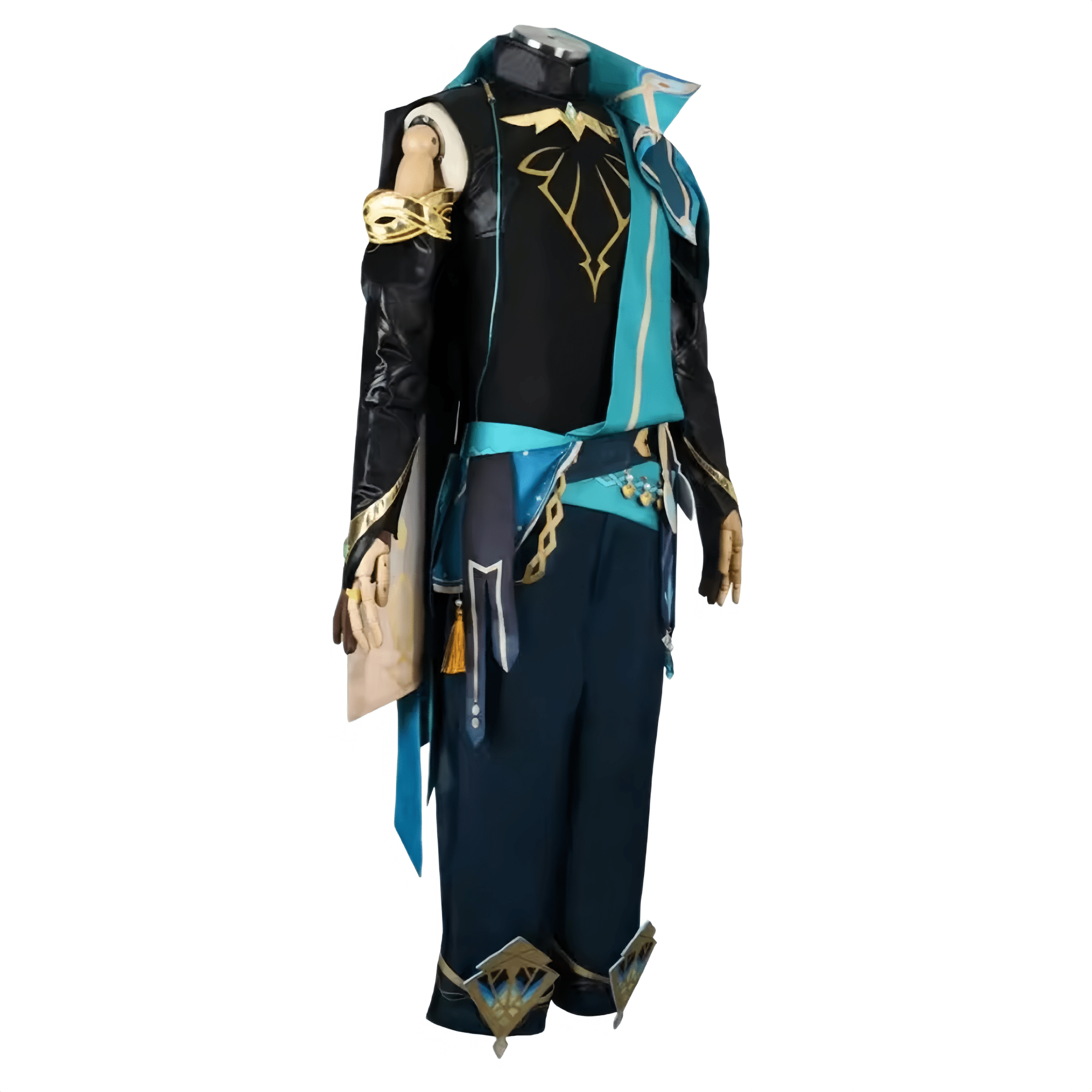 Genshin Impact Alhaitham (Hathom) Daily Wear Cosplay Costume Full Set - Inspired by Sumeru's Scribe - Men's Outfit In Stock - Coscosmos
