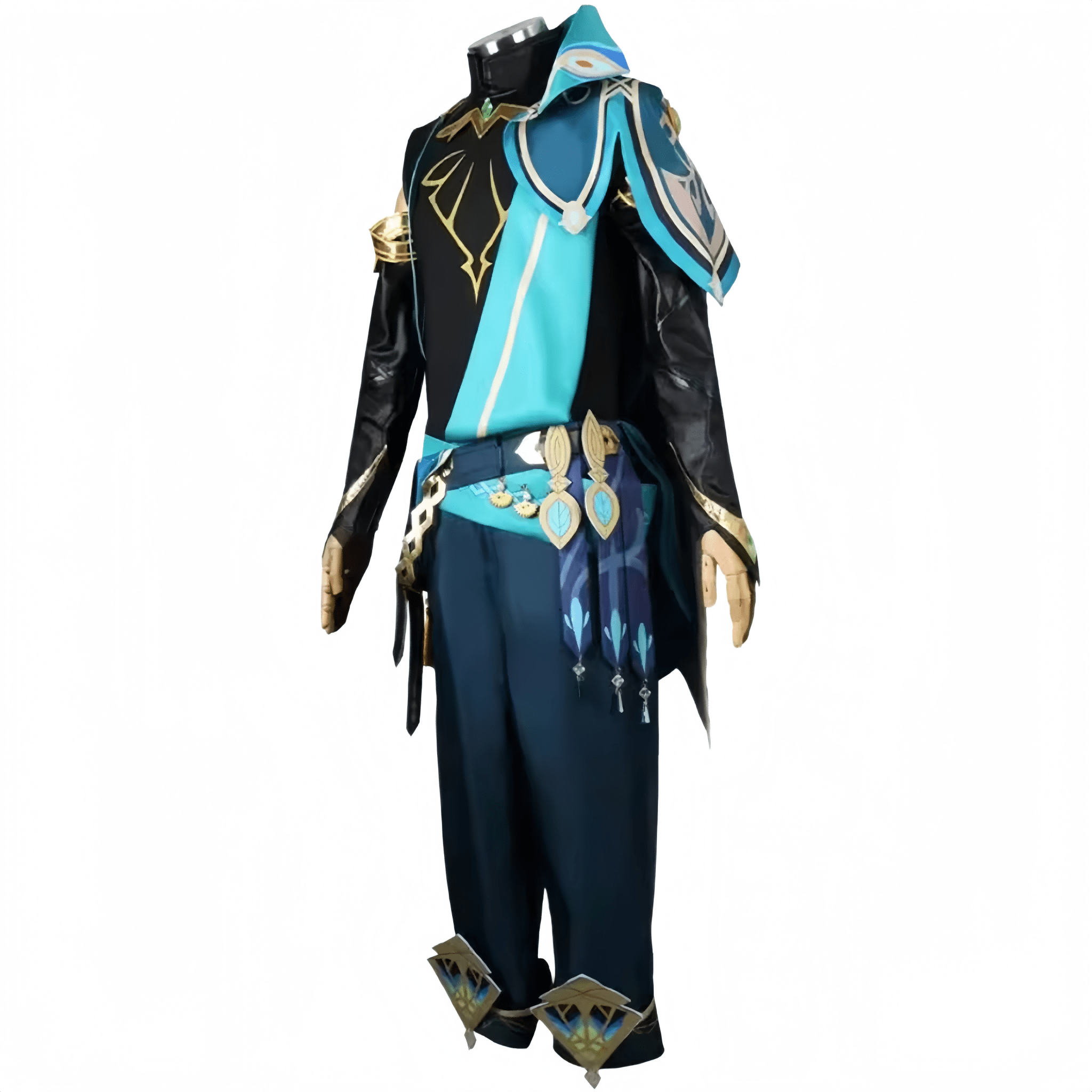 Genshin Impact Alhaitham (Hathom) Daily Wear Cosplay Costume Full Set - Inspired by Sumeru's Scribe - Men's Outfit In Stock - Coscosmos