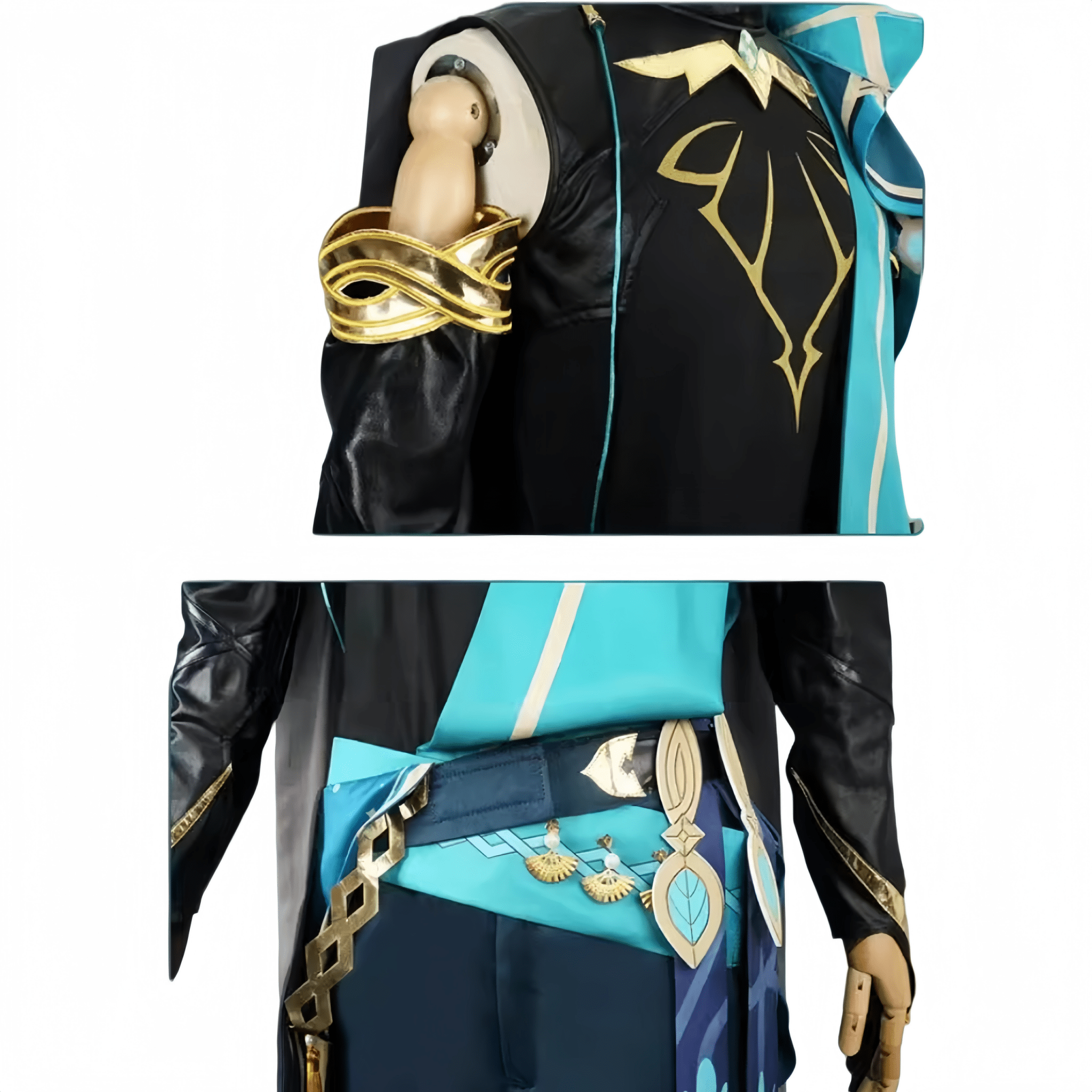 Genshin Impact Alhaitham (Hathom) Daily Wear Cosplay Costume Full Set - Inspired by Sumeru's Scribe - Men's Outfit In Stock - Coscosmos