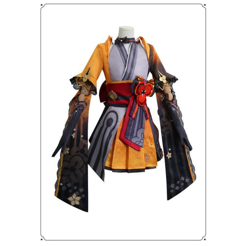 Genshin Impact Chiyou C - Costume Set – Premium Cosplay Outfit - Coscosmos