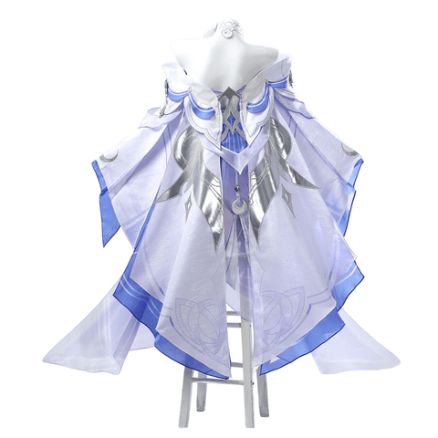 Genshin Impact Columbina (Moonlit Maiden) Cosplay Costume - Ethereal Game Anime Outfit for Women - Coscosmos