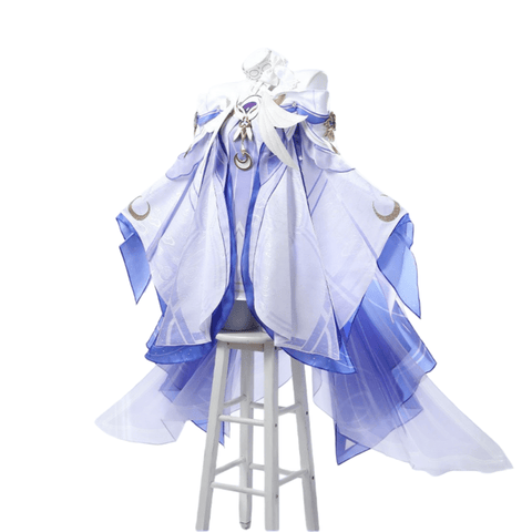 Genshin Impact Columbina (Moonlit Maiden) Cosplay Costume - Ethereal Game Anime Outfit for Women - Coscosmos