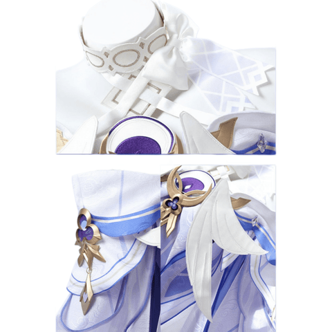 Genshin Impact Columbina (Moonlit Maiden) Cosplay Costume - Ethereal Game Anime Outfit for Women - Coscosmos