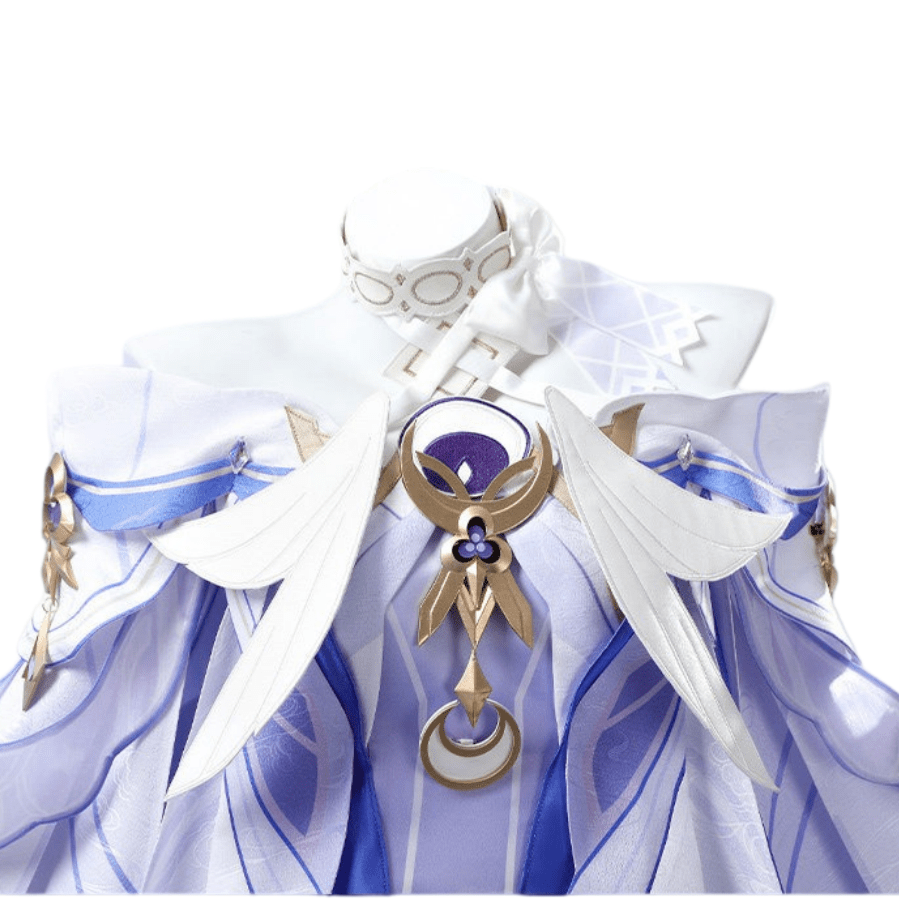 Genshin Impact Columbina (Moonlit Maiden) Cosplay Costume - Ethereal Game Anime Outfit for Women - Coscosmos
