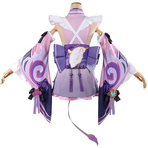 Genshin Impact Dreaming Moon Ritsuki Cosplay Costume Full Set with Wig for Women - Coscosmos