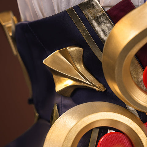 Genshin Impact Il Dottore Cosplay Costume Full Set for Game Fans - Coscosmos