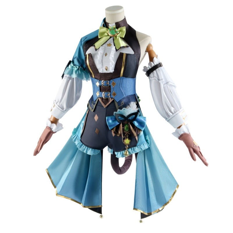 Genshin Impact Kirara Cosplay Costume - New Phantom Ranger Skin - Coscosmos