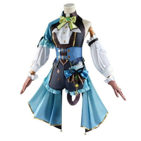 Genshin Impact Kirara Cosplay Costume - New Phantom Ranger Skin - Coscosmos