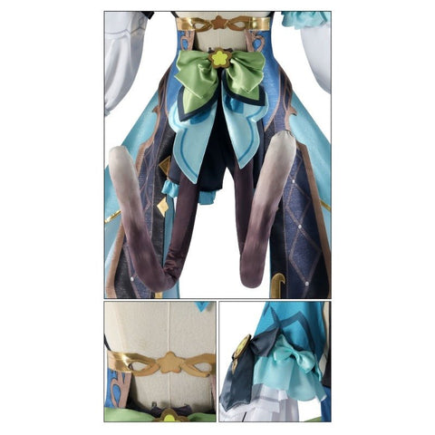 Genshin Impact Kirara Cosplay Costume - New Phantom Ranger Skin - Coscosmos