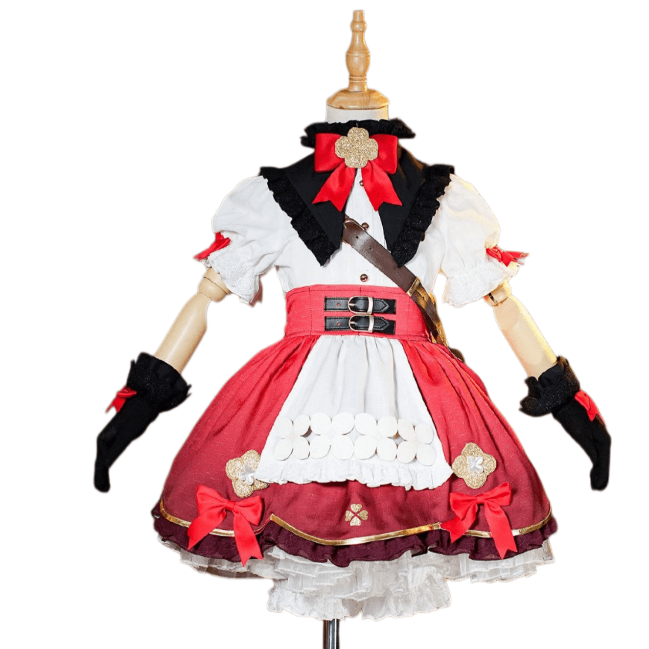 Genshin Impact Klee (Little Witch) Kids Cosplay Costume Set - Child - Sized Game Anime Outfit for Children - Coscosmos