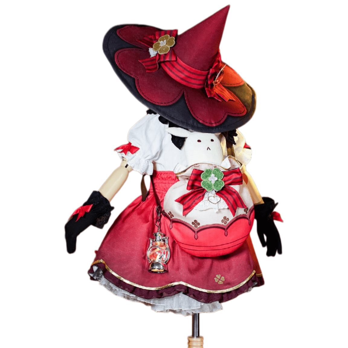 Genshin Impact Klee (Little Witch) Kids Cosplay Costume Set - Child - Sized Game Anime Outfit for Children - Coscosmos