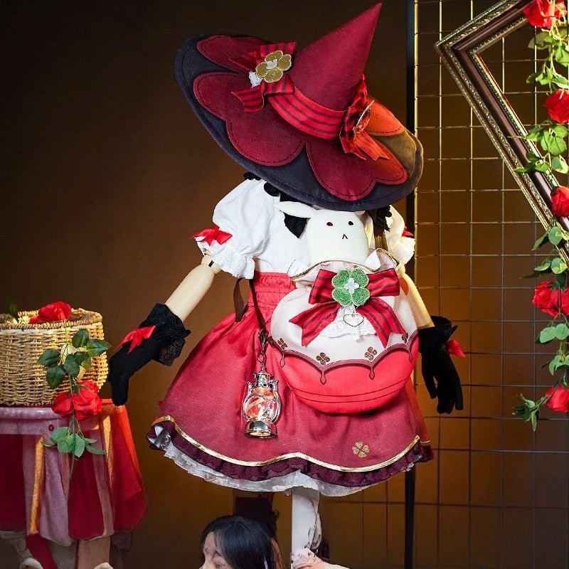 Genshin Impact Klee (Little Witch) Kids Cosplay Costume Set - Child - Sized Game Anime Outfit for Children - Coscosmos