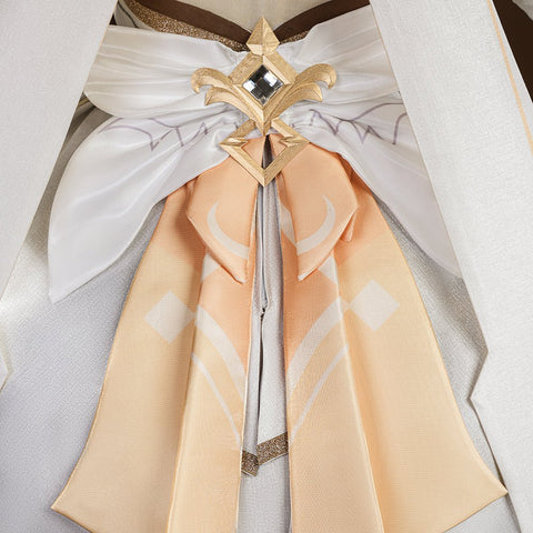 Genshin Impact Lumine Cosplay Costume, Traveler Outfit for Women, High Quality Game Suit - Coscosmos