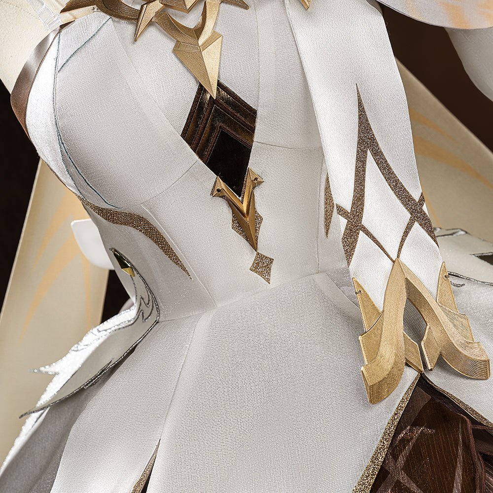 Genshin Impact Lumine Cosplay Costume, Traveler Outfit for Women, High Quality Game Suit - Coscosmos