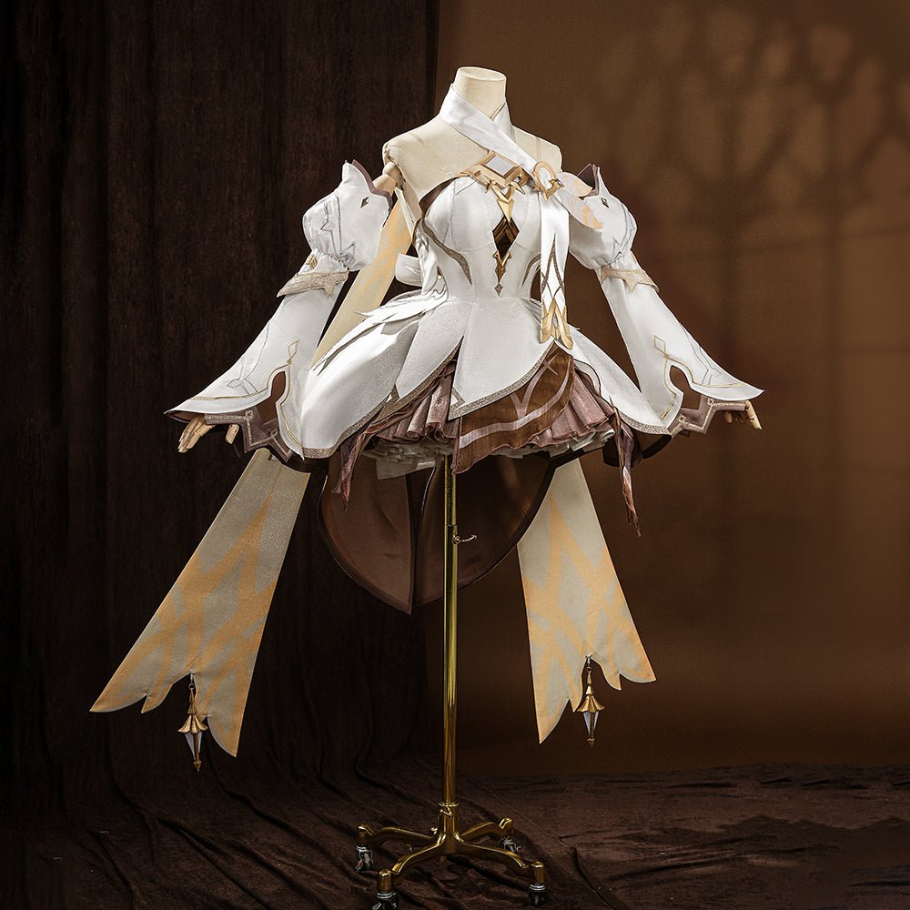 Genshin Impact Lumine Cosplay Costume, Traveler Outfit for Women, High Quality Game Suit - Coscosmos