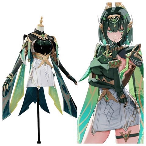 Genshin Impact Neuvillette Full Set Cosplay Costume Complete Official Outfit - Coscosmos