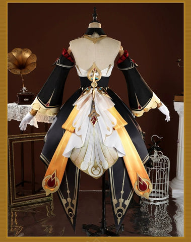 Genshin Impact Sandrone The Knave Cosplay Costume Dress Full Set for Women - Coscosmos