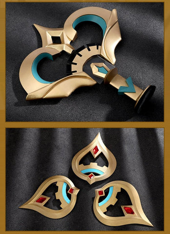 Genshin Impact Sandrone The Knave Cosplay Costume Dress Full Set for Women - Coscosmos