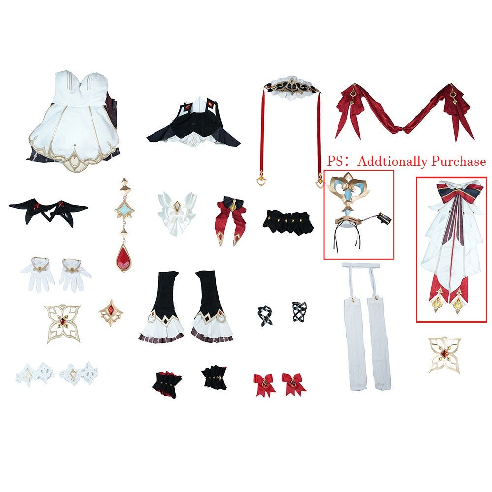 Genshin Impact Sandrone The Marionette New Outfit Cosplay Costume - Coscosmos