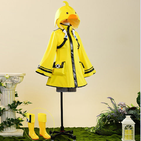 Genshin Impact Thousands of Wind Realm Cosplay Qinqing Plush Puff Game Costume for Women - Coscosmos