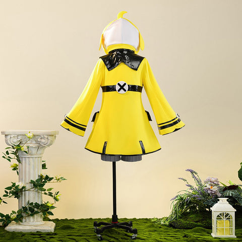 Genshin Impact Thousands of Wind Realm Cosplay Qinqing Plush Puff Game Costume for Women - Coscosmos