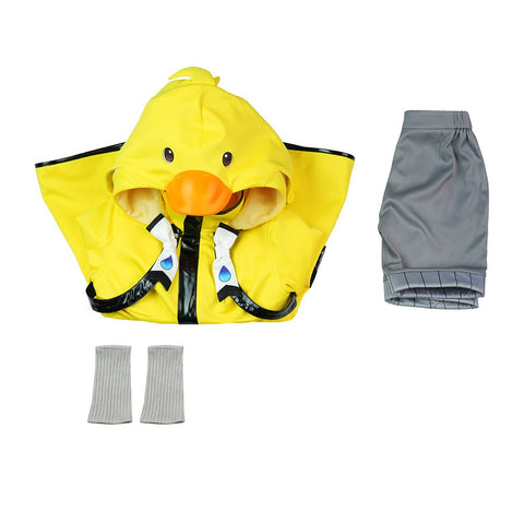 Genshin Impact Thousands of Wind Realm Cosplay Qinqing Plush Puff Game Costume for Women - Coscosmos