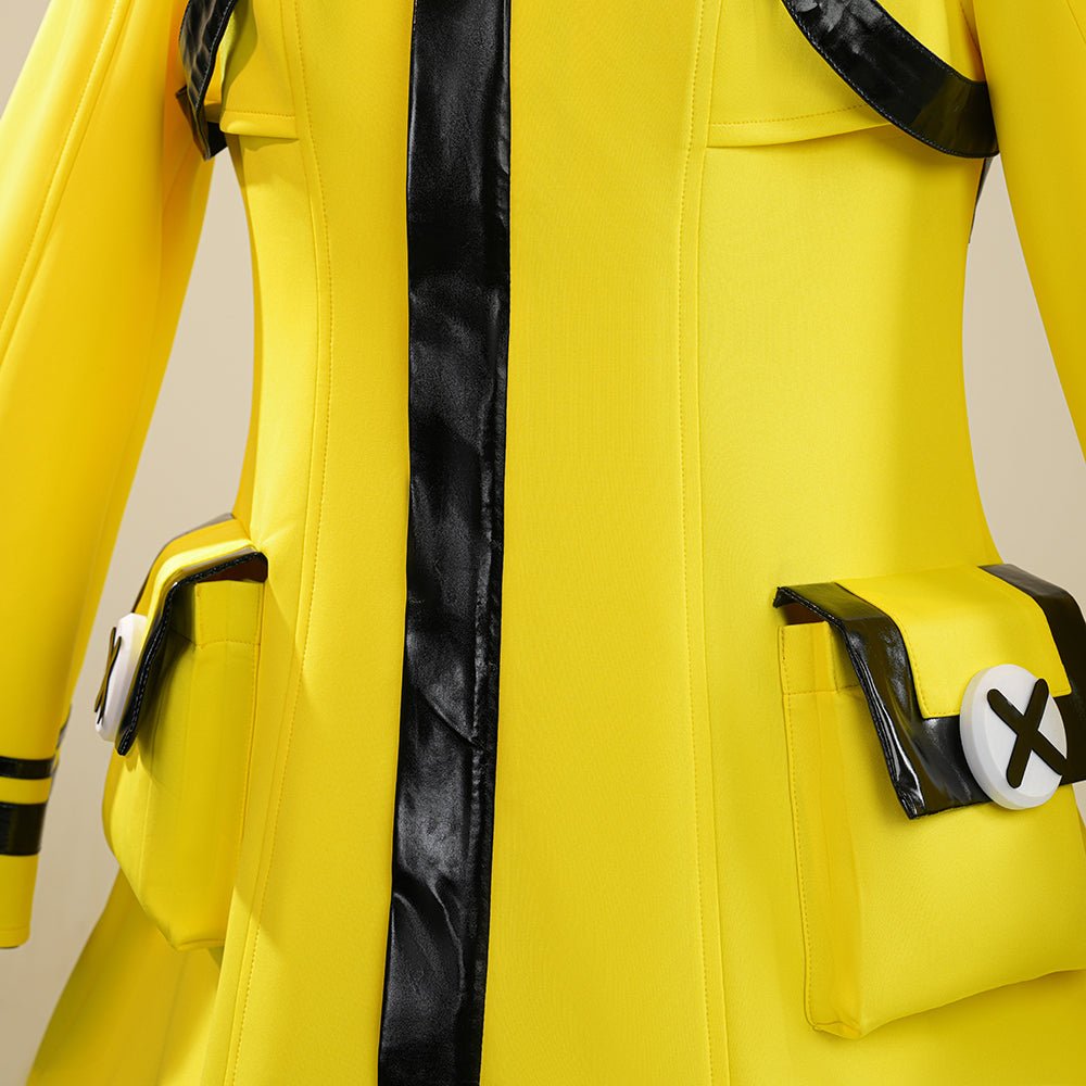 Genshin Impact Thousands of Wind Realm Cosplay Qinqing Plush Puff Game Costume for Women - Coscosmos