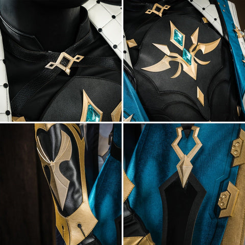 Genshin Impact Varka Full Set High Quality Cosplay Costume - Coscosmos