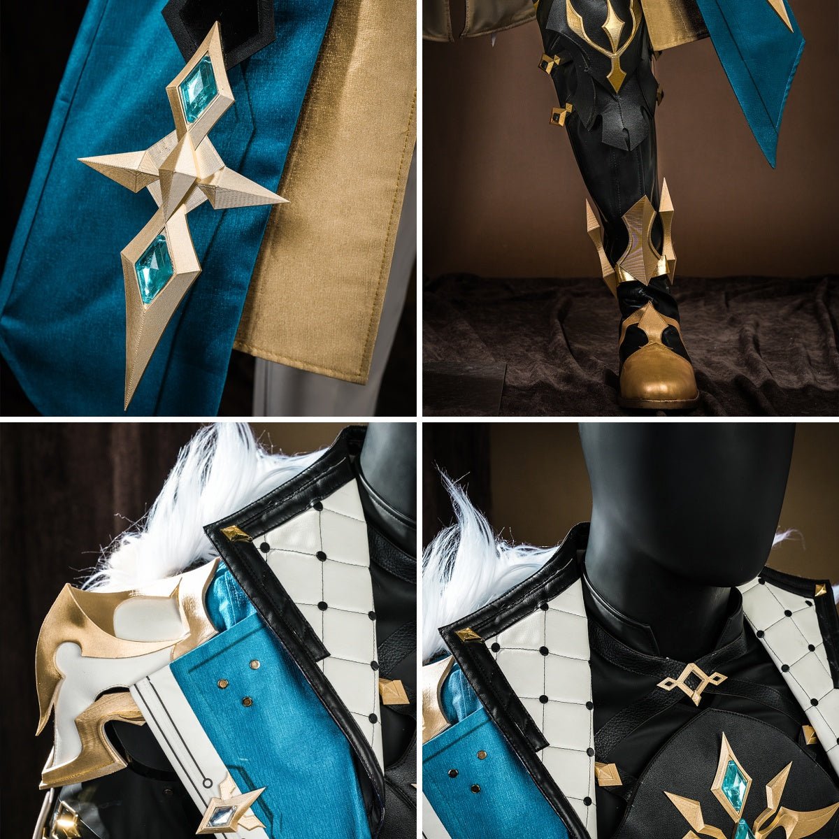 Genshin Impact Varka Full Set High Quality Cosplay Costume - Coscosmos