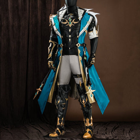 Genshin Impact Varka Full Set High Quality Cosplay Costume - Coscosmos