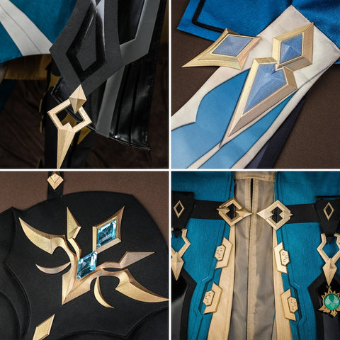 Genshin Impact Varka Full Set High Quality Cosplay Costume - Coscosmos