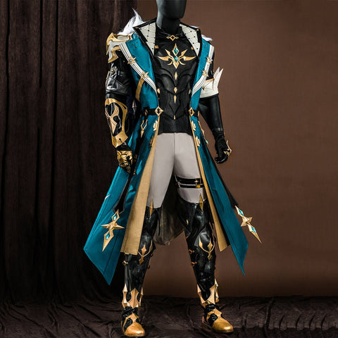 Genshin Impact Varka Full Set High Quality Cosplay Costume - Coscosmos