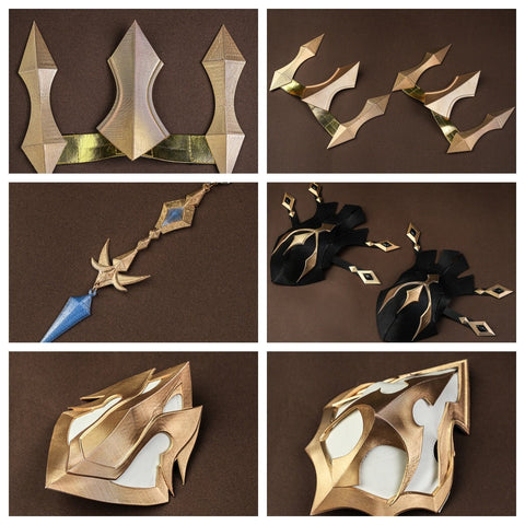 Genshin Impact Varka Full Set High Quality Cosplay Costume - Coscosmos