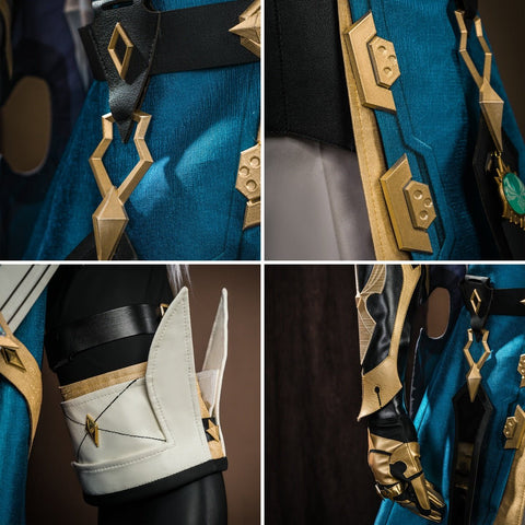 Genshin Impact Varka Full Set High Quality Cosplay Costume - Coscosmos