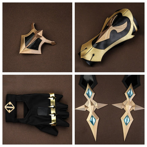 Genshin Impact Varka Full Set High Quality Cosplay Costume - Coscosmos