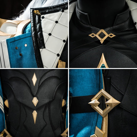 Genshin Impact Varka Full Set High Quality Cosplay Costume - Coscosmos